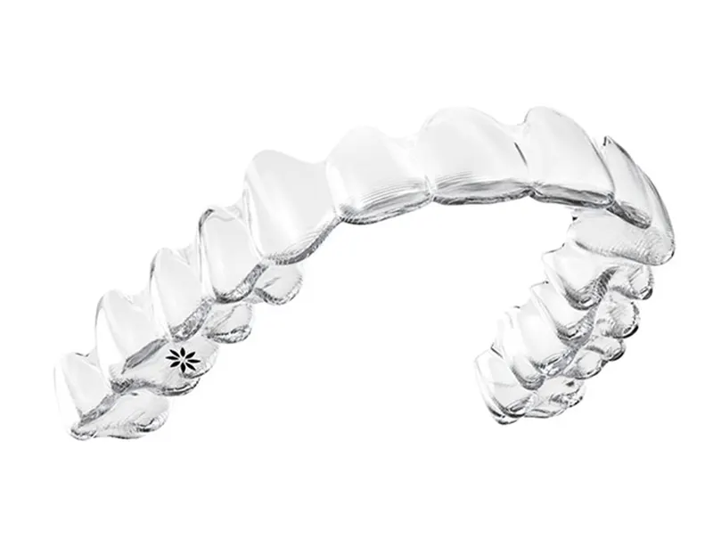 Alinhador transparente Invisalign